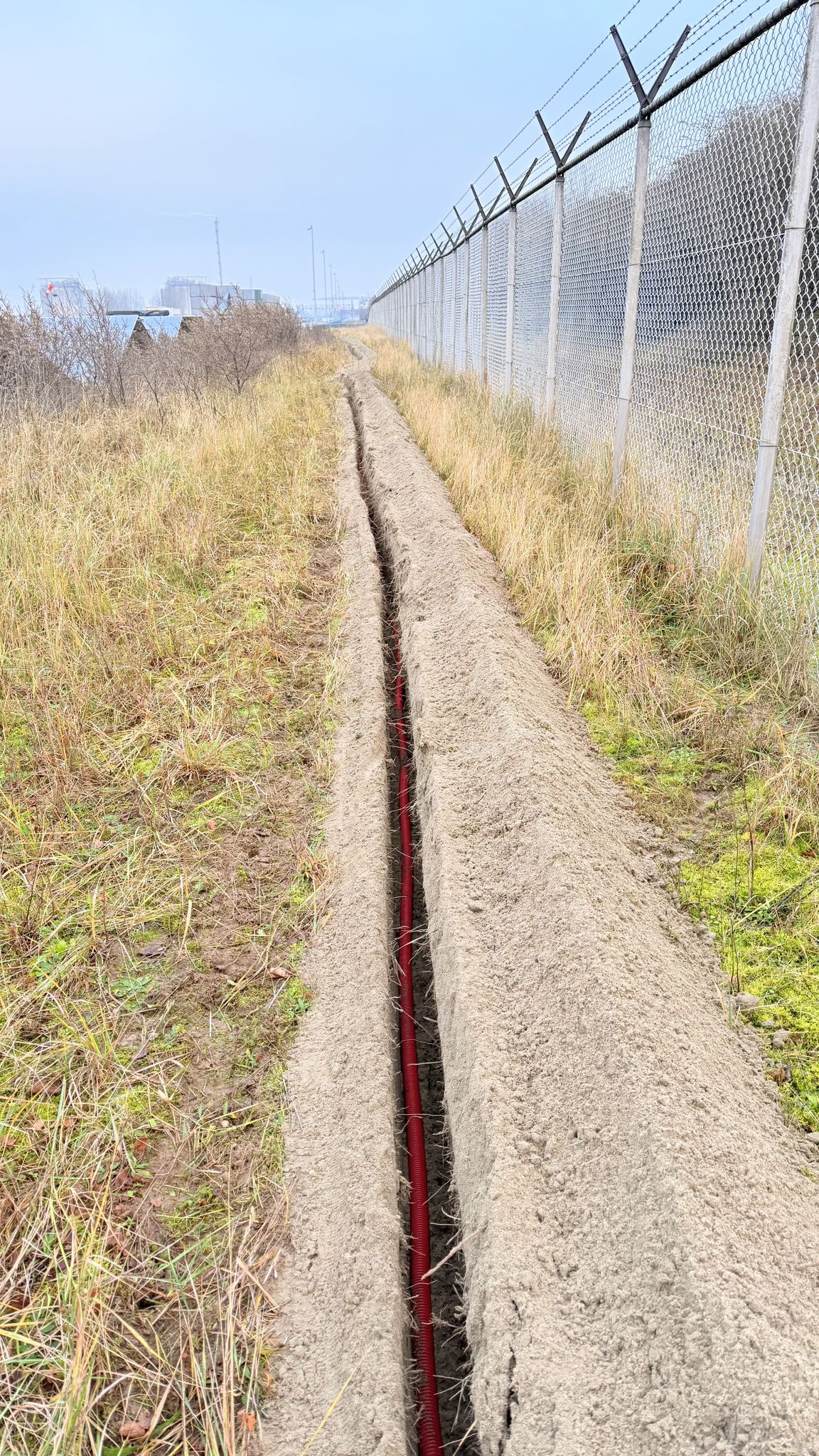 Infrastructuur bekabeling project